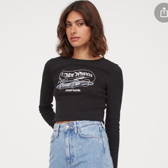 h&m hot wheels shirt